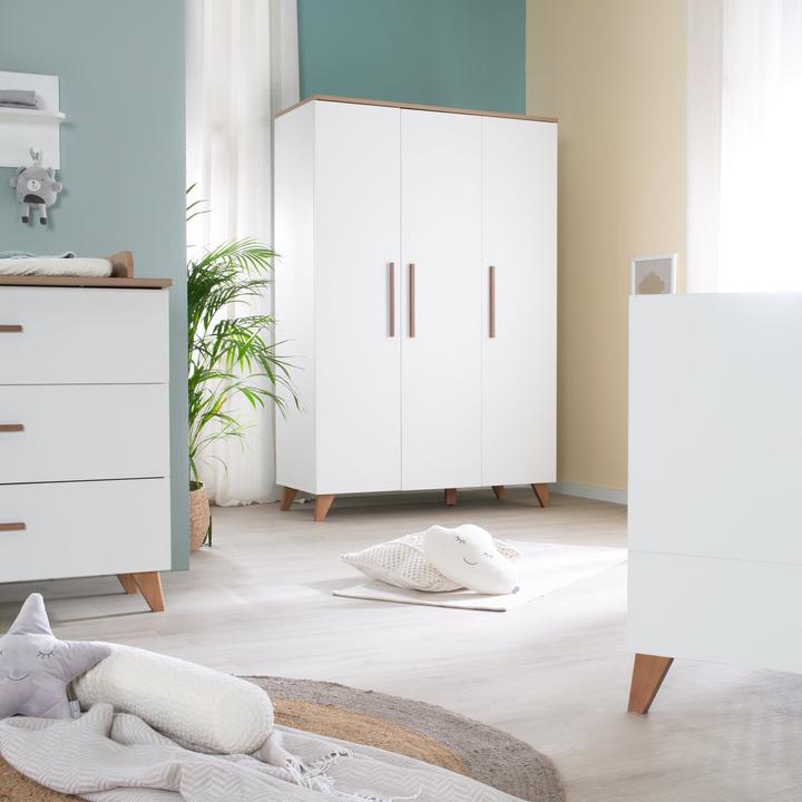 Image du produit Roba Ensemble pour chambre d'enfant Ole (Armoires pour enfant, Lit de bébé, Unité de changement)