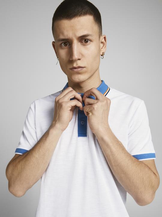 Produktbild Jack & Jones Kontrast Pikee Poloshirt (L)