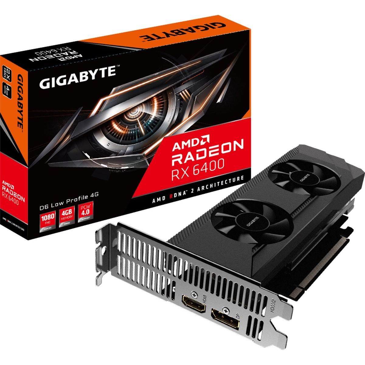 Gigabyte Radeon RX 6400 D6 (4 GB), Grafikkarte