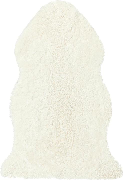 Zewi Peau de mouton Borregos blanche (95 cm)