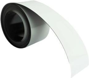 Produktbild RS PRO Strontiumferrit Magnetband, glatt, Stärke 0.5mm B. 70mm, L. 10m, 28g / cm²