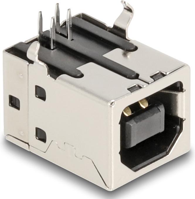 Image du produit Delock USB 2.0 type B femelle 4 broches THT connecteur pour Dur