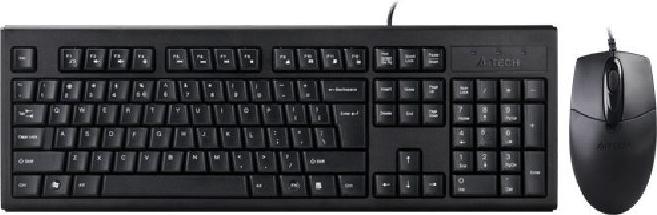 Produktbild A4Tech KRS-8372 Tastatur USB QWERTY Englisch (US, Kabelgebunden)