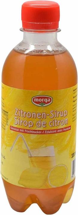 Morga Zitronen Sirup mit Fruchtzucker (3 x 3 cl)