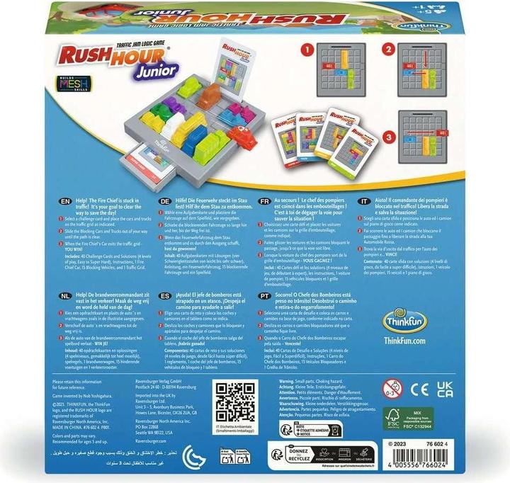 Image du produit Ravensburger Rush Hour Junior (Italien, Français, Anglais, Allemand)