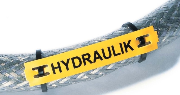 HellermannTyton Cable marker LSZH 15x65 yellow