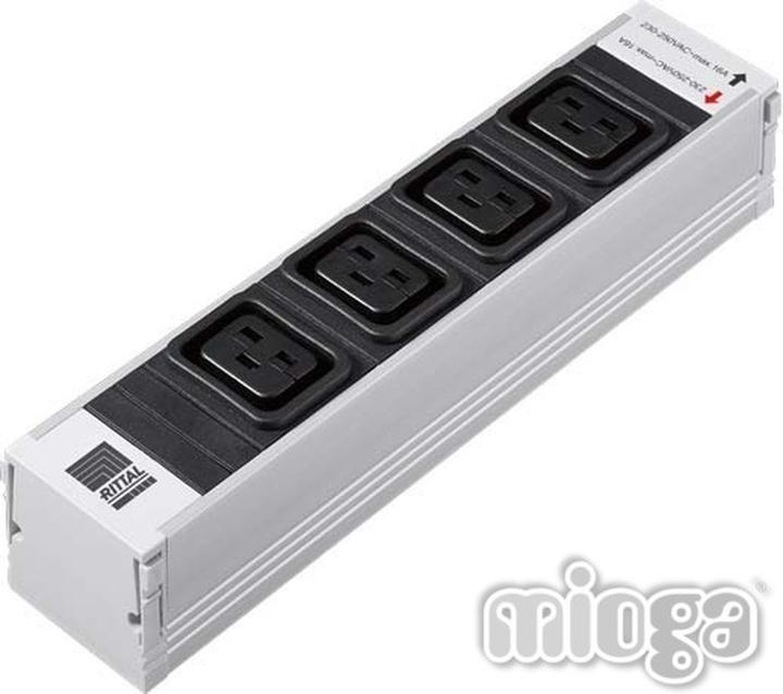 Actual product image Rittal Power strip (plug-in module) (4 x, CEE 7/7)