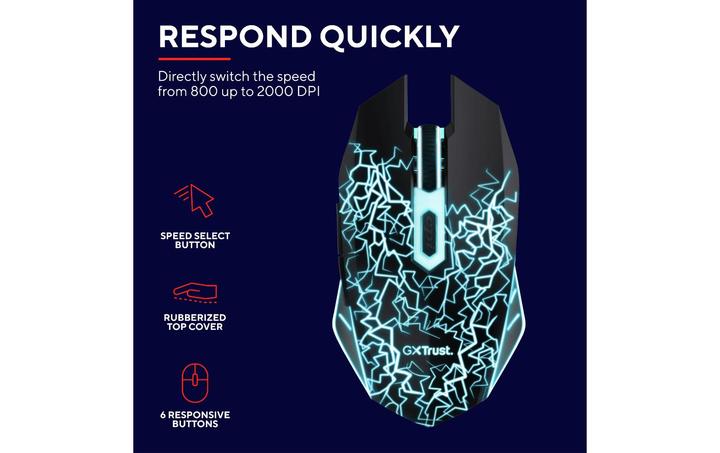 Actual product image Trust GXT 107 Izza (Wireless)