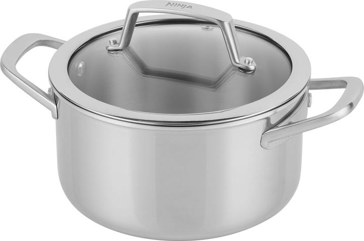 Ninja NIA roasting pan 18cm EverCl.ES (18 cm, Pot, Stainless steel)
