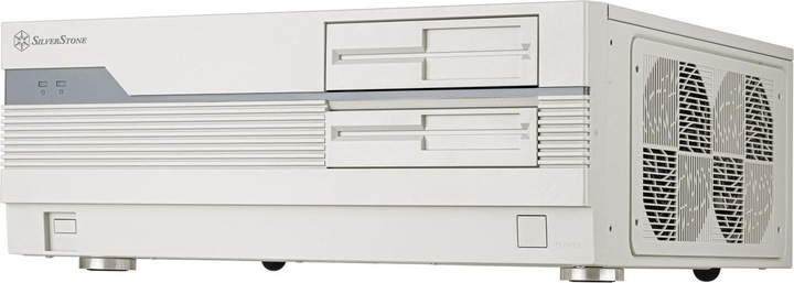 Produktbild Silverstone FLP01 PC-Gehäuse, HTPC, SSI-CEB/ATX - weiss