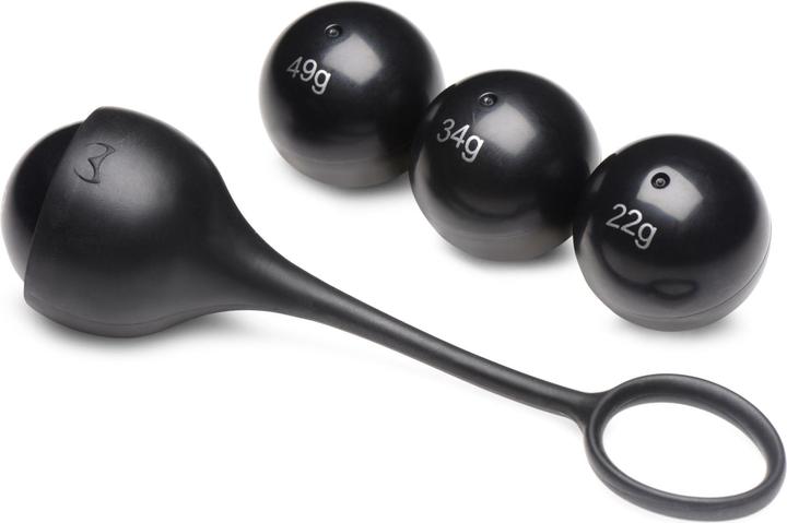 Produktbild Master Series Cock Dangler Silicone Penis Strap with Weights (3.60 cm)