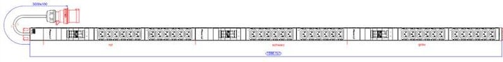 Produktbild Bachmann Zero U-Space IT PDU Basic 32A