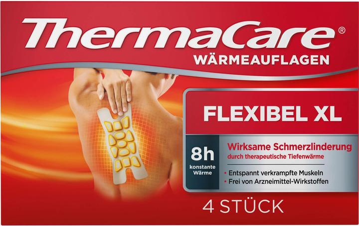 Actual product image Thermacare Heat pads Flexible XL, 4 pcs. plasters (4x)