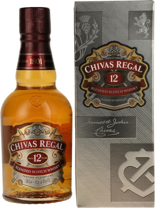 Actual product image Chivas Regal 12 Years (Blended Whisky, 1 x 35 cl)