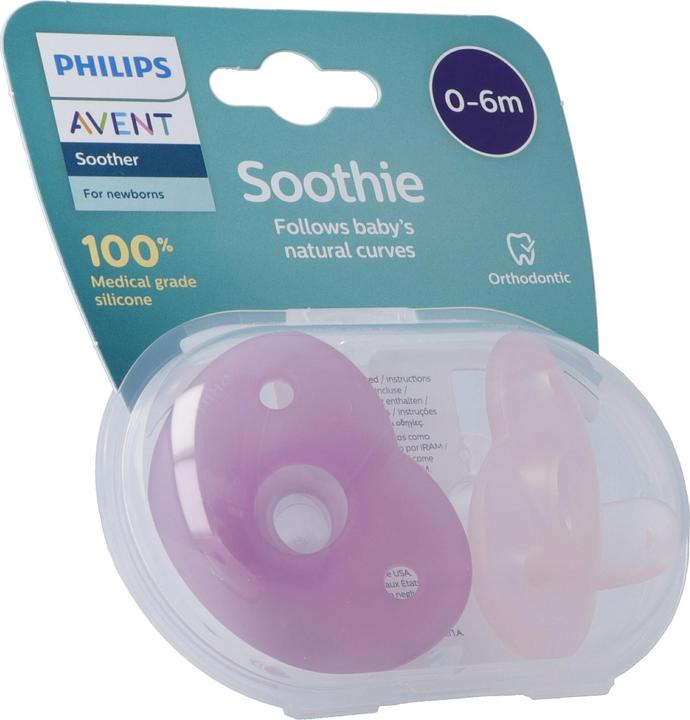 Actual product image Philips Avent Soothie (2 x, up to 6 M.)