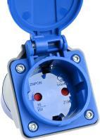 Actual product image Benson Electric CEE connector adapter counter compact