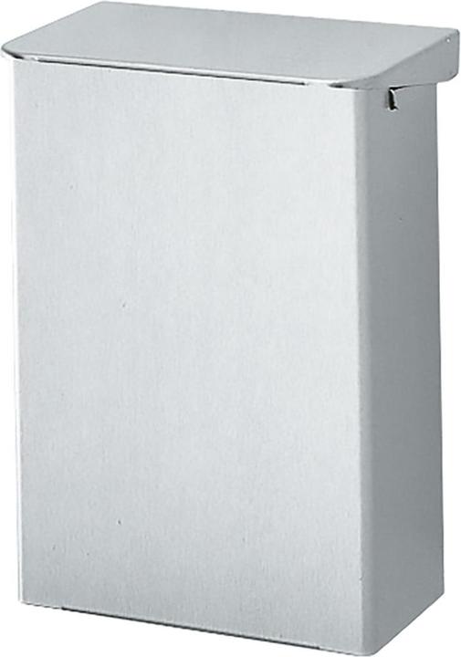 Ophardt Abfalleimer Edelstahl mit Klappdeckel (36 l)