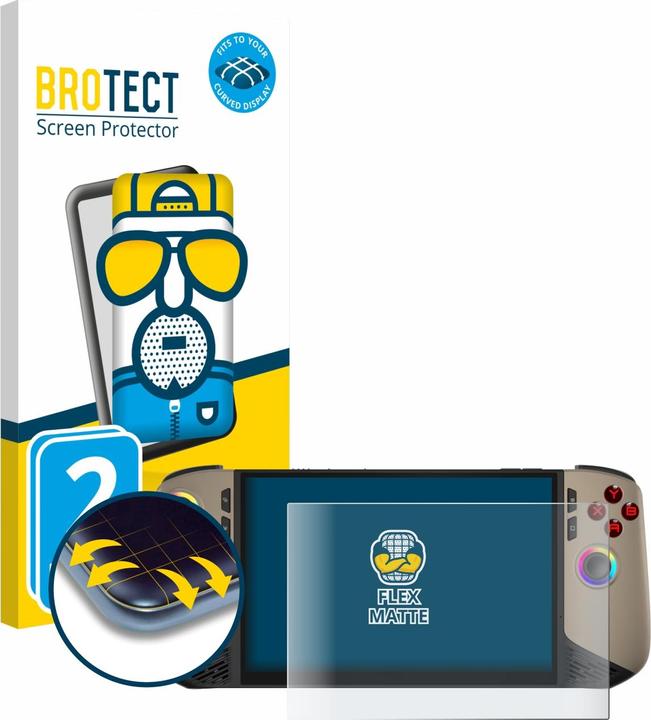 Produktbild BROTECT Fullscreen Schutzfolie Displayschutz Folie Matt Entspiegelungsfolie