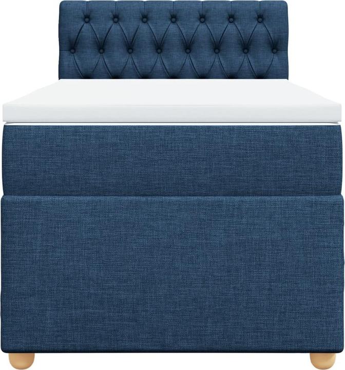 Produktbild VidaXL Bo x springbett mit Matratze 100 x 200 cm Stoff (100 x 200 cm)