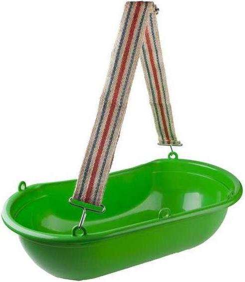 Kerbl Strooibak met trog