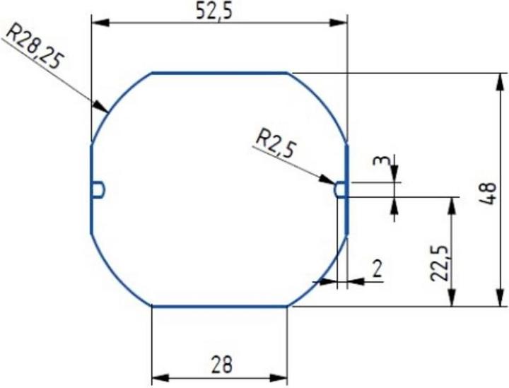 Produktbild Scaleo Systems AC/DC-Einbaunetzteil 10 W 9 V/DC (Überspannungsschutzadapter)