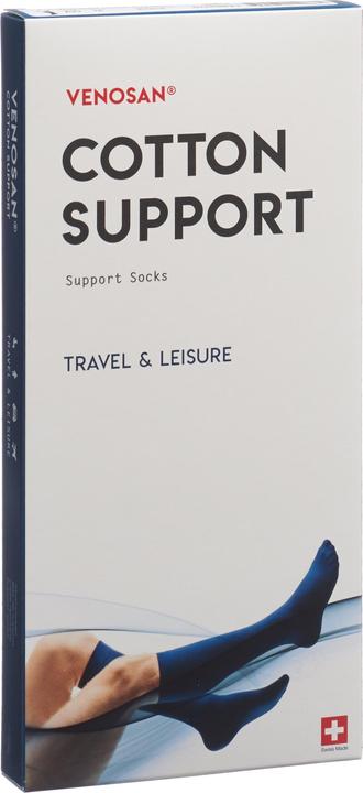 Image du produit Venosan COTTON SUPPORT Socks A-D S black (S)