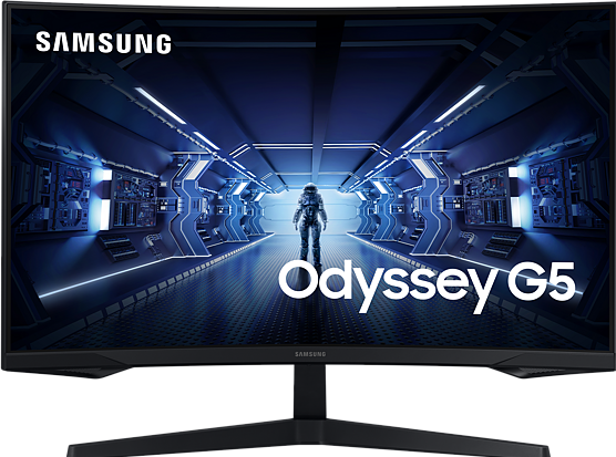 Actual product image Samsung Odyssey G5 - G55T (2560 x 1440 pixels, 32")