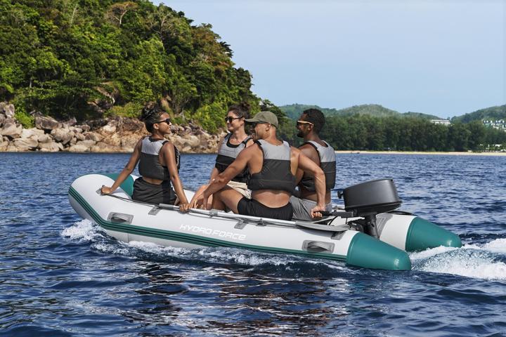 Actual product image Bestway Hydro Force Mirovia Elite 5-Person Inflatable Sport Boat Set 3.30 m (330 cm, 5 Persons)