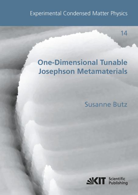Produktbild One-Dimensional Tunable Josephson Metamaterials (Englisch, Susanne Butz, 2015)