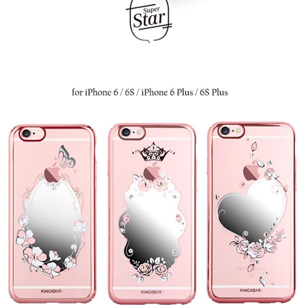 Thumbnail - Kingxbar Mirror Series (Apple iPhone 6s, Apple iPhone 6), Smartphone Hülle, Mehrfarbig