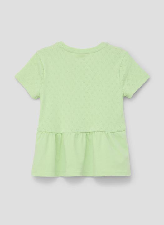 Produktbild S.Oliver T-Shirt T-Shirt mit Ajourmuster (128, 134)