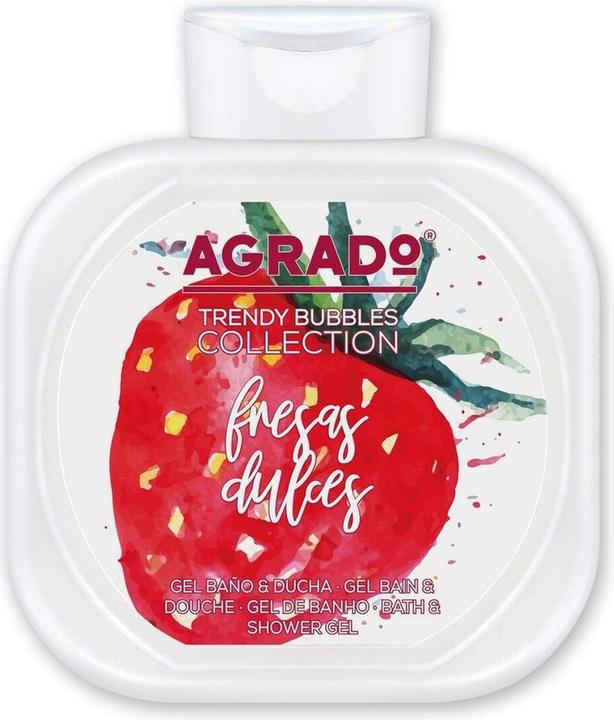 Agrado Bath Foam And Shower Gel Sweet Strawberries 750 Ml (750 ml)