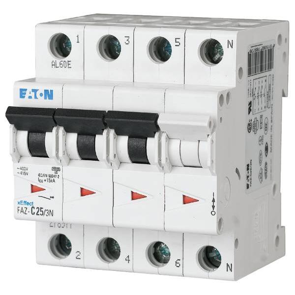 Eaton, Schutzschalter, Leitungsschutzschalter, 40 A, 3p+N, 279017