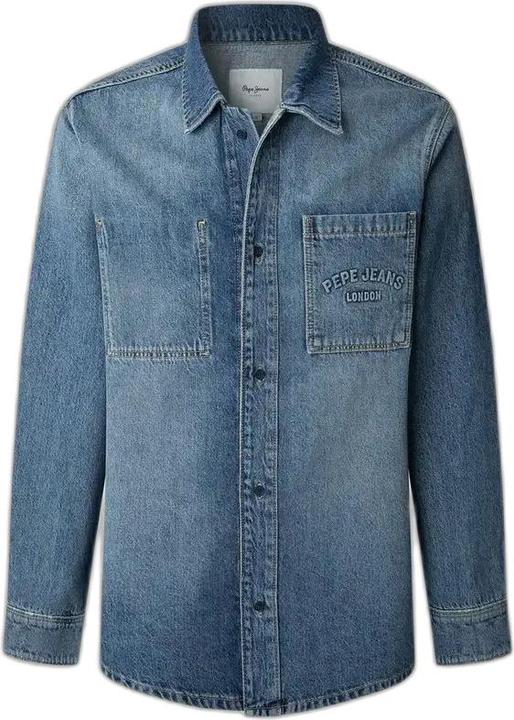 Produktbild Pepe Jeans Weston Fs lässige Hemd blau Dämmerung (M)