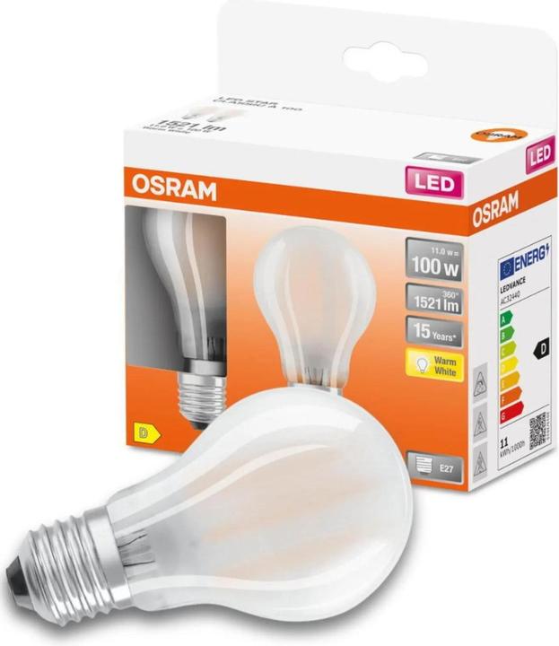 Image du produit Osram Star A (E27, 11 W, 1521 lm, 2 x, D)