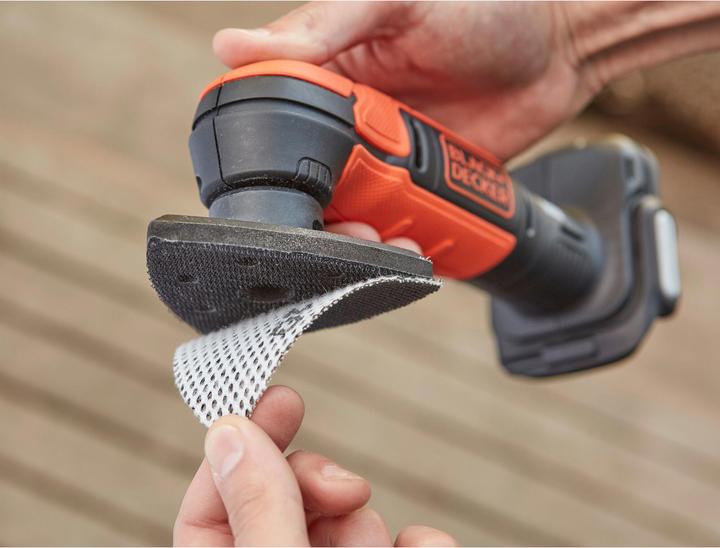 Actual product image Black & Decker Black+Decker Cordless Delta Sander 12V (Delta sanders)