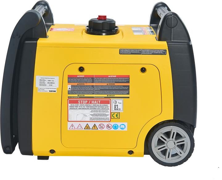 Actual product image Champion Power Equipment Generator Inverter 73001I-E-EU 3100W 2x230V (3500 W, 6 l)