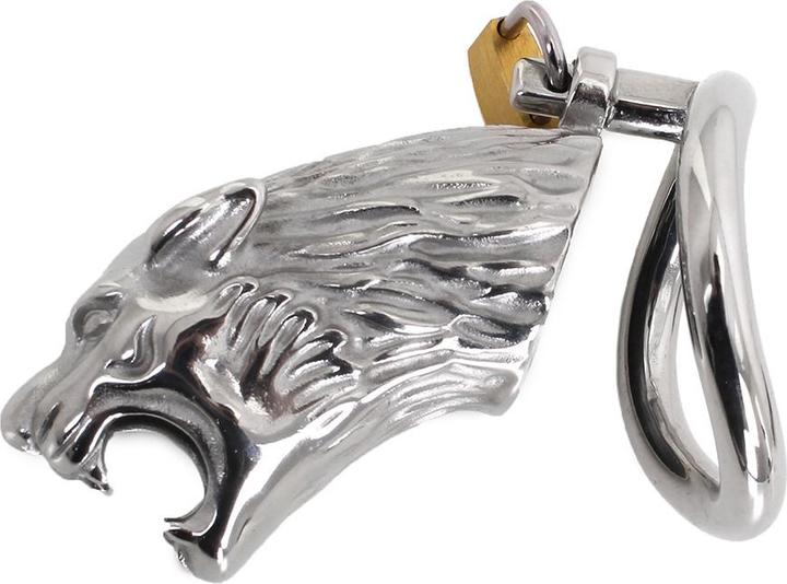 Produktbild Kiotos Steel Cock Cage Lion