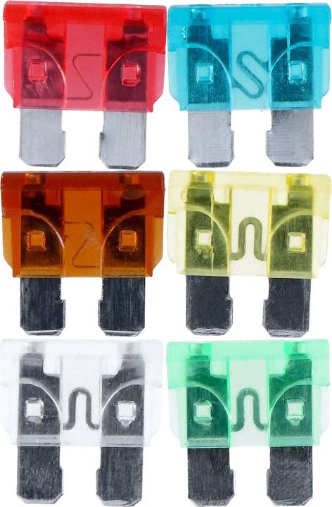 Actual product image Dunlop Car fuses plug-in ass 6pcs