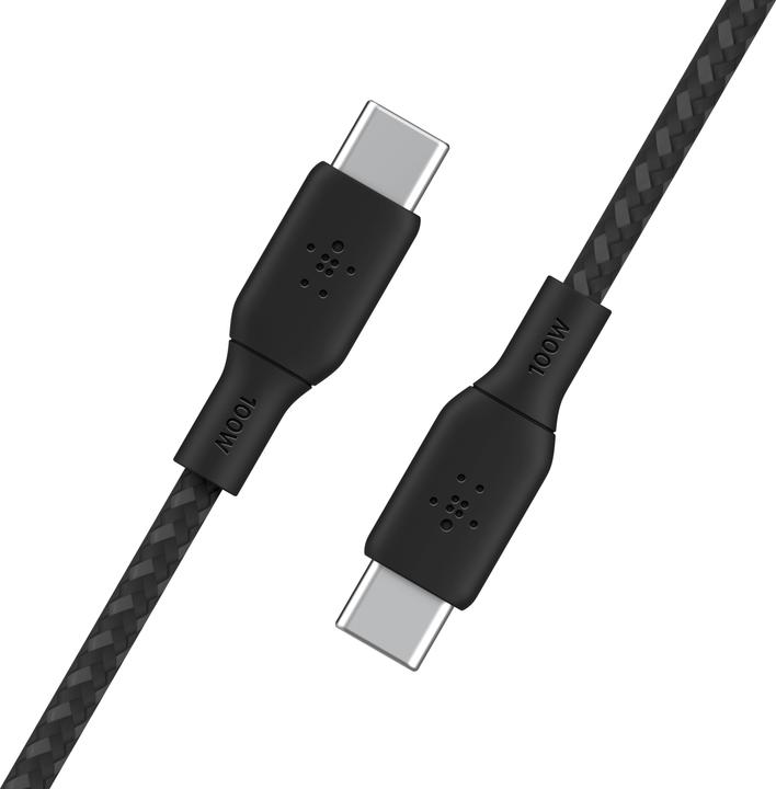 Image du produit Belkin USB type C - USB type C (2 m, USB 2.0, 100 W)
