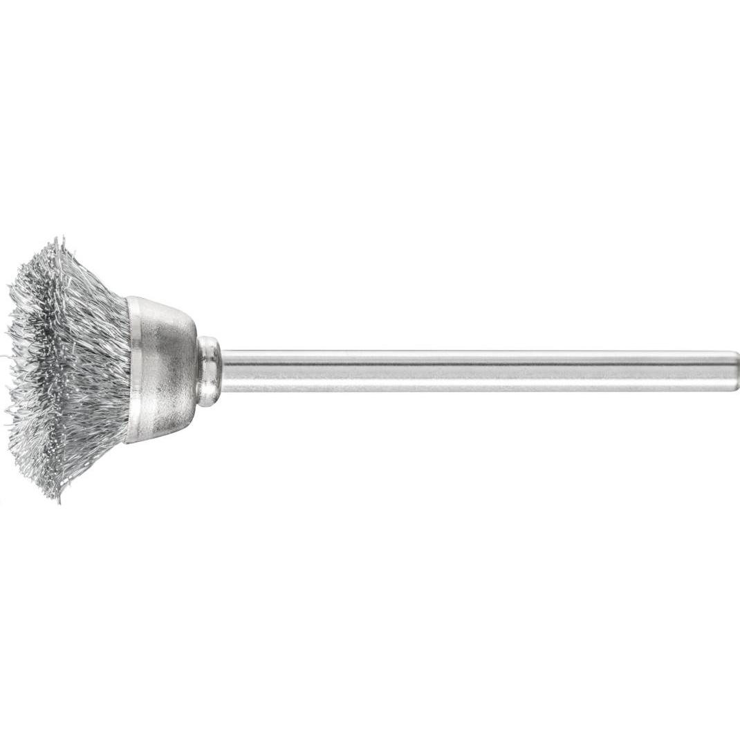 Pferd, Schleifmittel, Minitopfbürste TBU 1803/3 ST 0,10 D18xB3xL6mm Stahl