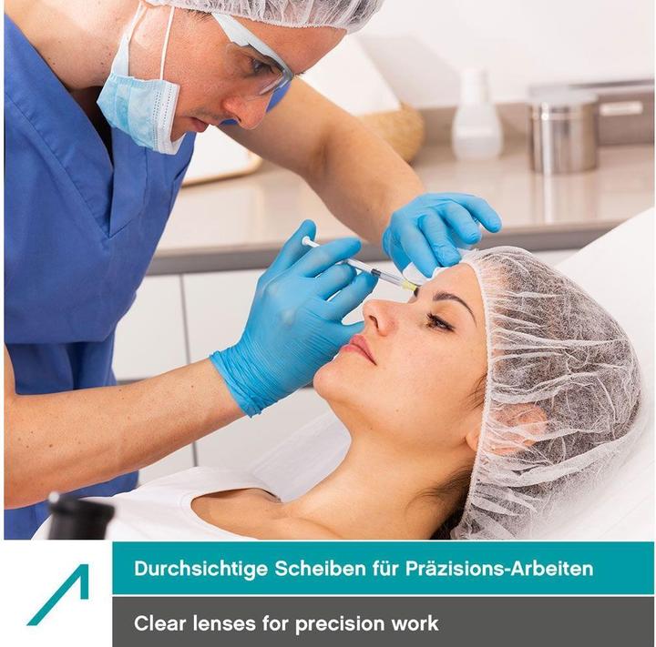 Image du produit Ace Schutzbrille Evo EN166 Weiss Transparent