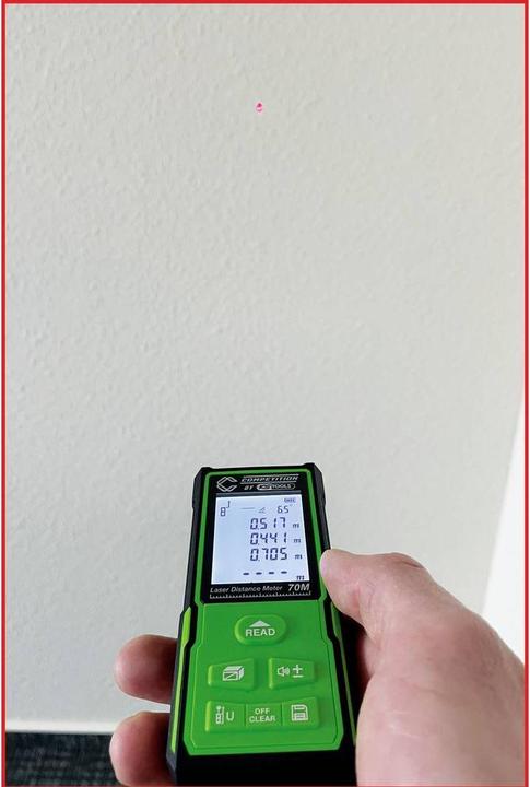 Produktbild KS Tools 512.3000 COMPETITION Laser-Entfernungsmesser Laser-Entfernungsmesser (70 m, 630 nm)