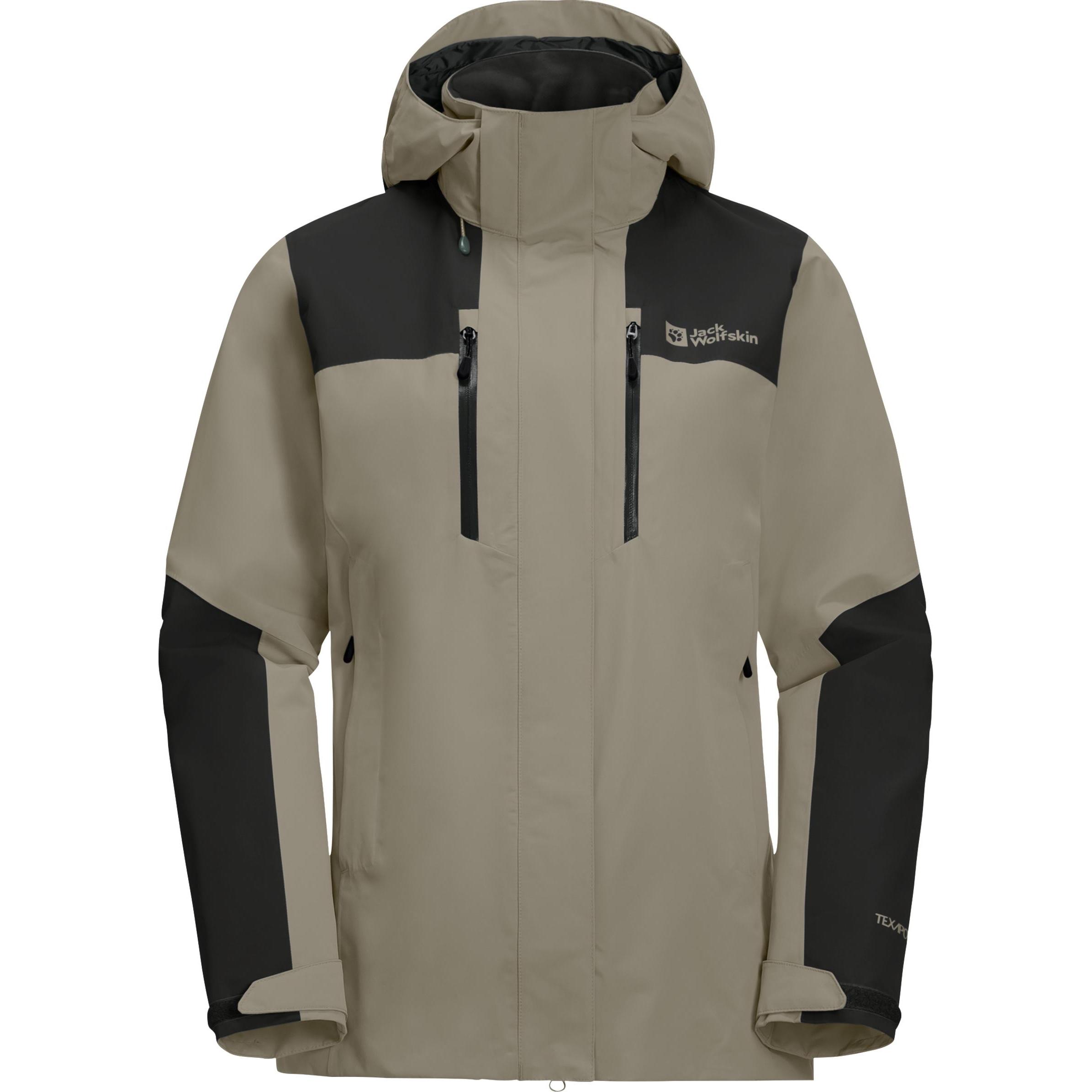 Jack Wolfskin, Damen, Jacke, Jasper 2L Jkt W (M), Grau, M