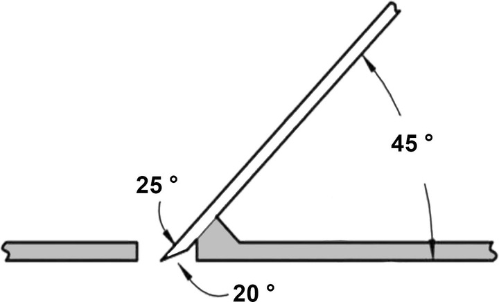 Actual product image Paulimot Schlichthobel, 45° (50 mm)