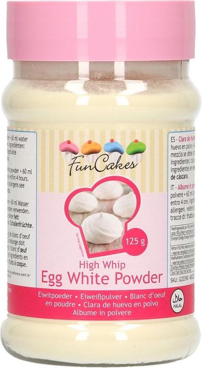 FunCakes Poudre de blanc d'oeuf (125 g)
