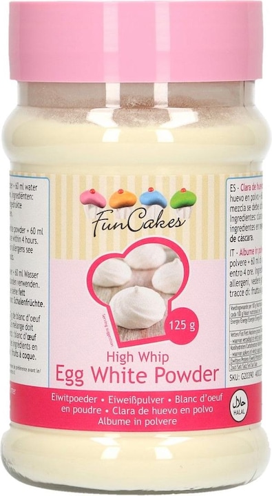 Image du produit FunCakes Poudre de blanc d'oeuf (125 g)