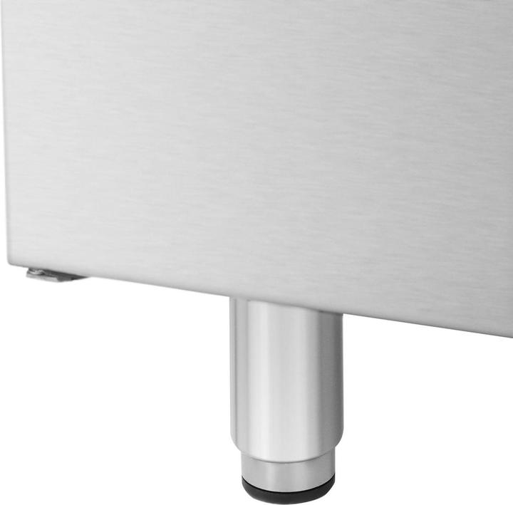 Royal Catering Electric Grill Plate - 5.4 kW - ribbed - base cabinet - 40 x 70 cm - Pro 730 Series - (5.40 kW)
