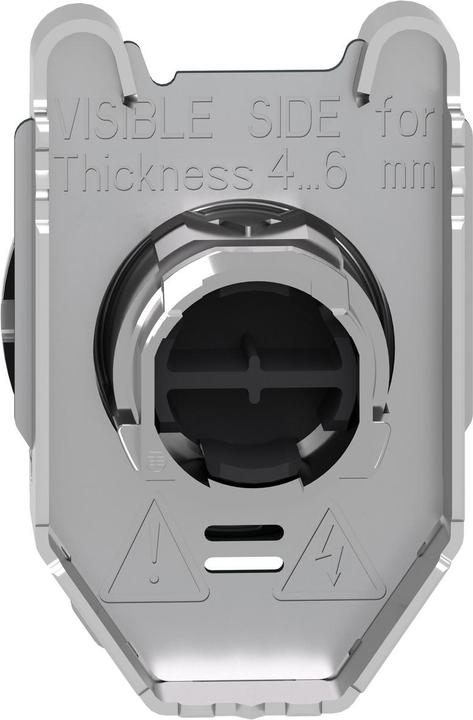 Actual product image Schneider Electric Pushbutton, metal, front, 30mm, ZB4FACUST01