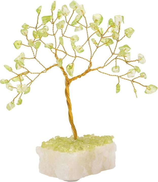 Actual product image Serenity Gemstone Tree - Peridot